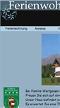 Mobile Screenshot of ferienwohnungen-weitgasser.at